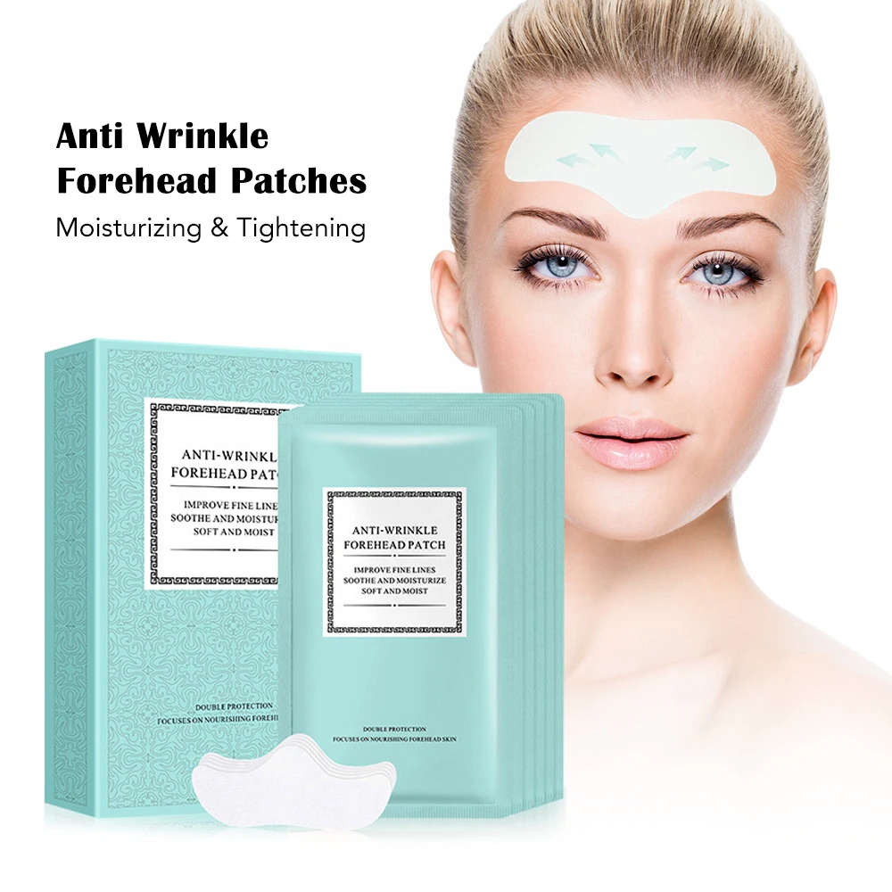 6 шт. накладки для подтяжки лба от морщин|Средства ухода и маски| |