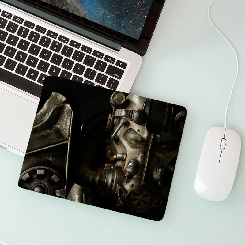 Коврик для мыши Fallout небольшого размера геймерский нескользящий коврик 18x22 см с