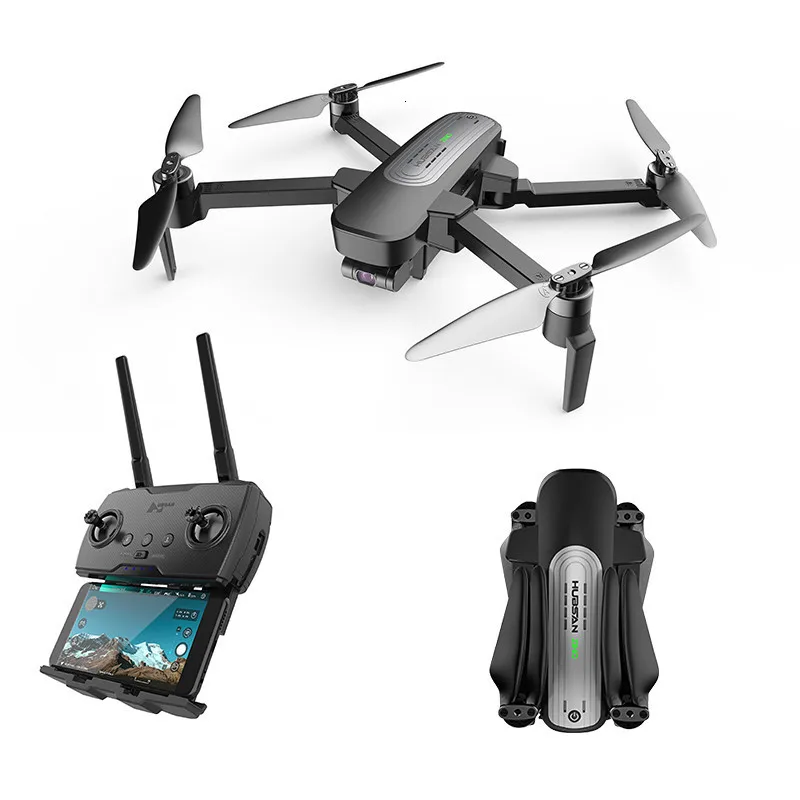 Квадрокоптер Hubsan H117S Zino с поддержкой Wi-Fi и UHD-камерой 4K 3 оси | Игрушки хобби