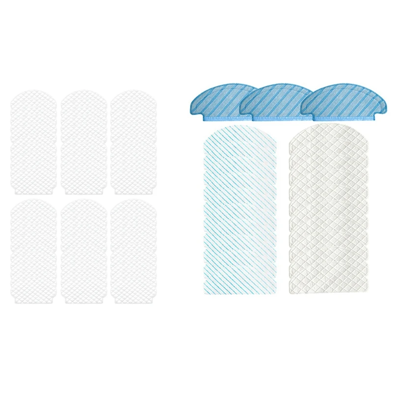 

60 Pcs Disposable Mop Cloth Rags & 23 Pcs Strong Rag Disposable Cloth