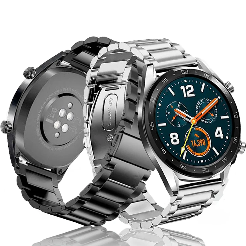 

Шестерни S3 классический Frontier браслет для Samsung Galaxy watch 46mm SM-R800 нержавеющая сталь браслет ремешок для часов Huawei GT