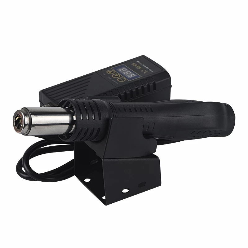 Hot air gun 8858 Micro Rework soldering station LED Digital Hair dryer for 700W Heat Gun welding repair tools | Инструменты