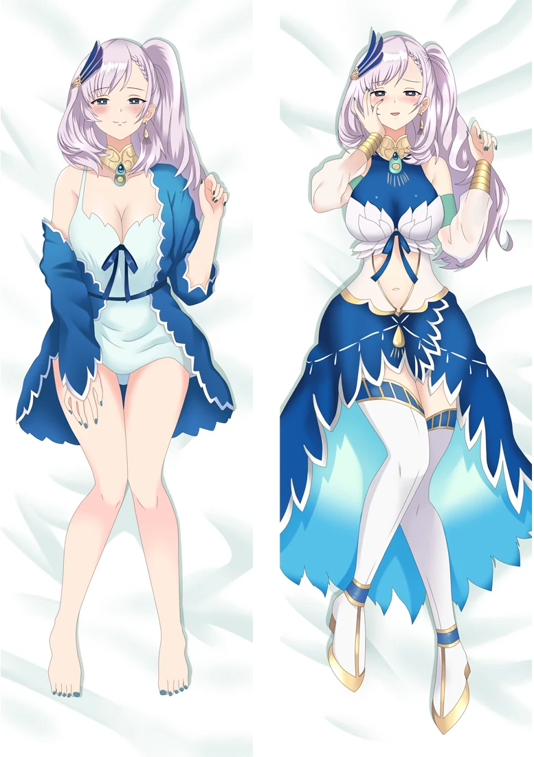 

Date NEW Anime Game Yuanshen Pillow Cover Case Doublesided Bedding Hugging Body Pillowcase