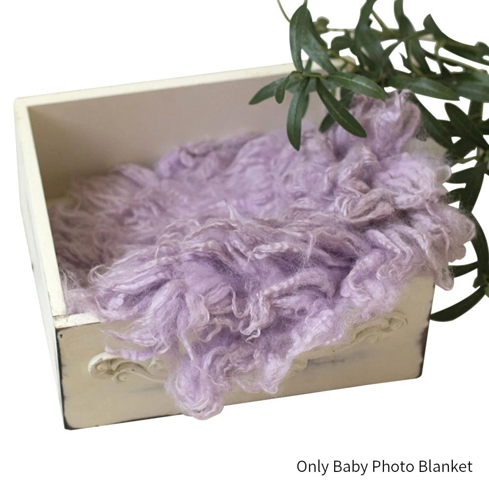 

Мальчики Девочки винтажные фото реквизиты портативное мягкое пушистое детское одеяло ручной работы фон Коврик для новорожденных искусств...