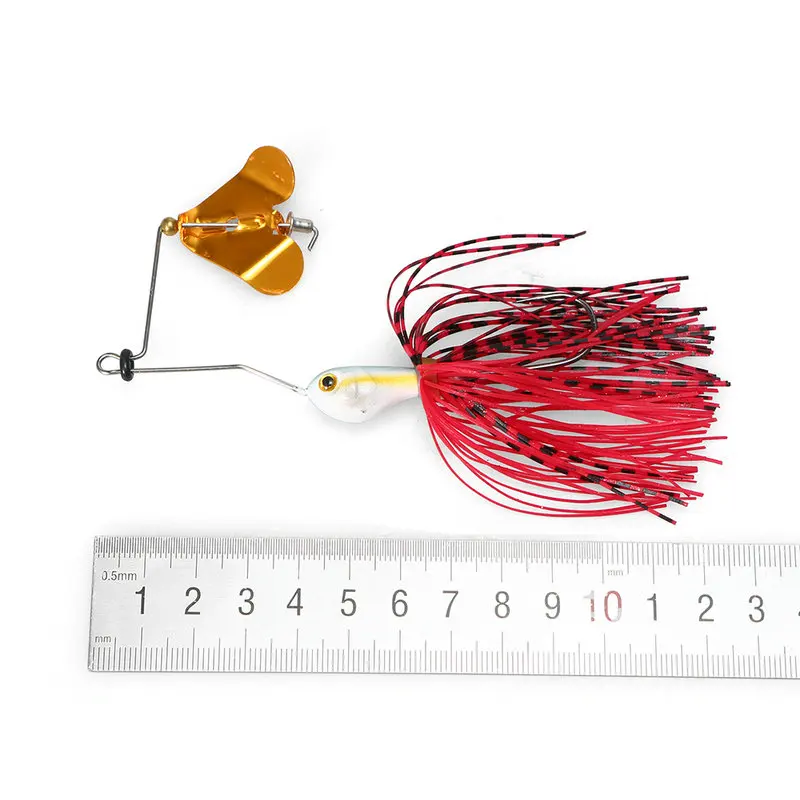 5 шт. рыболовные блесны твердые приманки Наборы 25g Spinnerbaits блесна приманка с