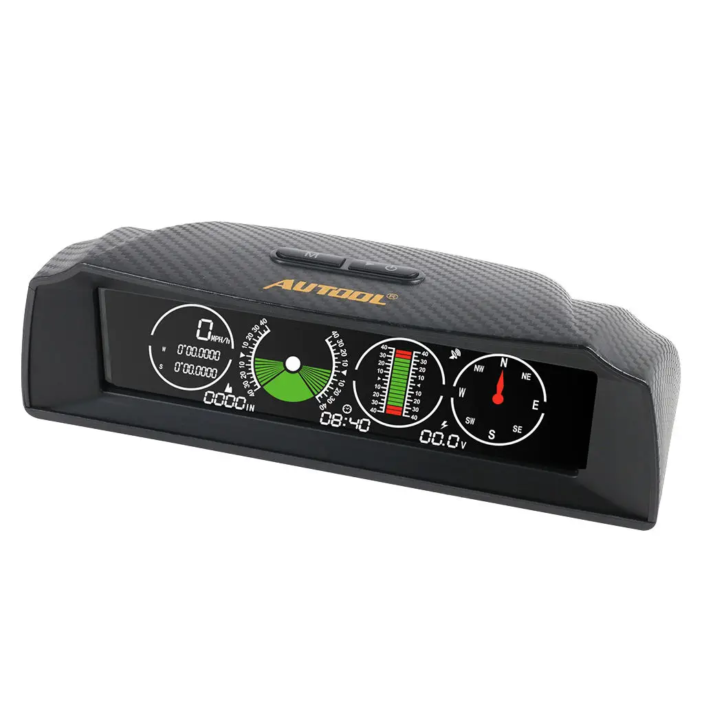 

Цифровой GPS Клинометр X90, измеритель наклона автомобиля, угол наклона и долготы
