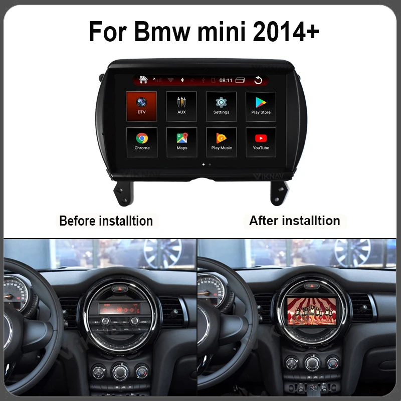 

Car GPS Navigation Player for-BMW mini since 2014+ Car Stereo multimedia player Headunit WIFI