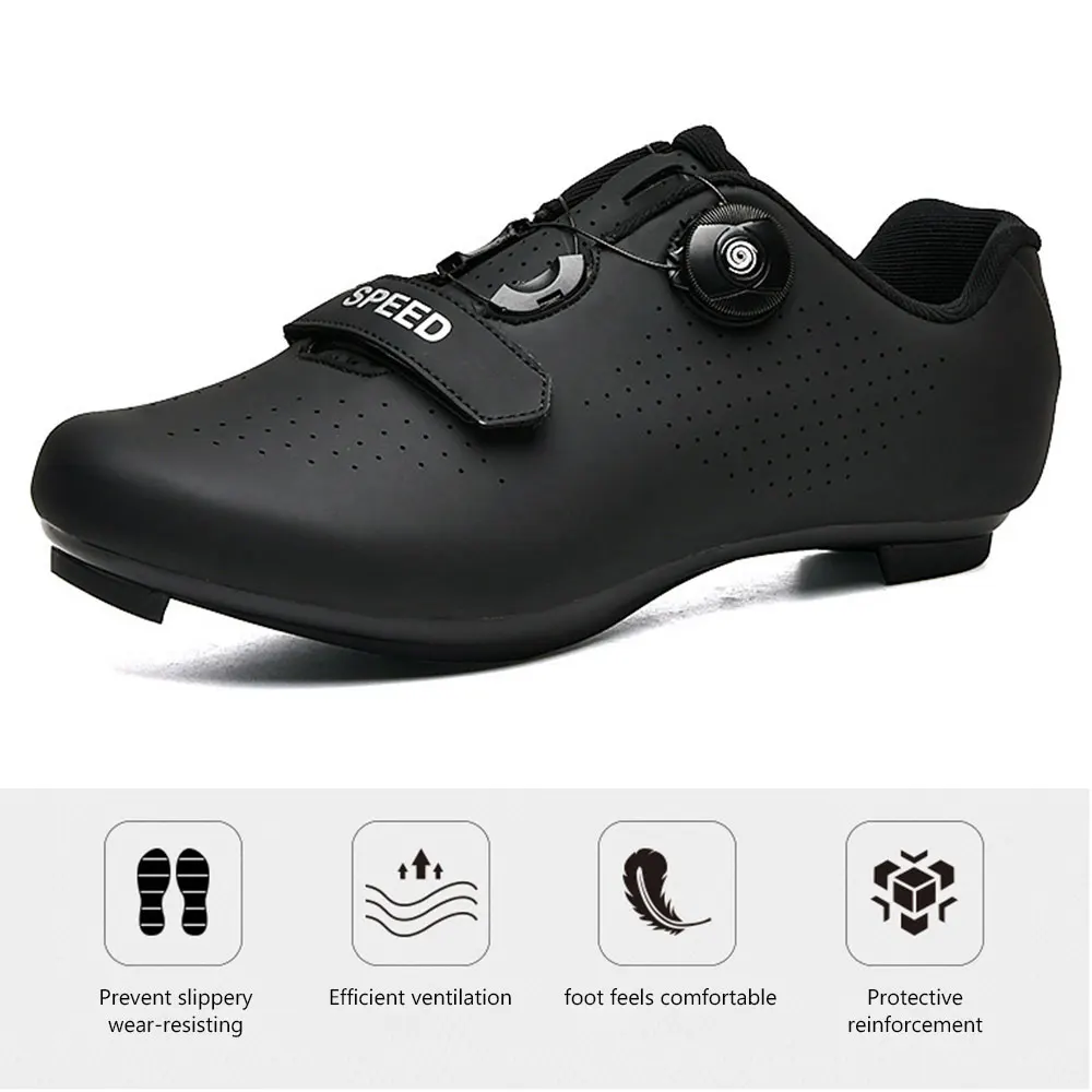 

1 Pair Mountain Bike Shoes Cycling Sneakers MTB Men Road Speed Racing Women Bicycle Shoe Spd Cleat Flat Sport Cycling Shoes