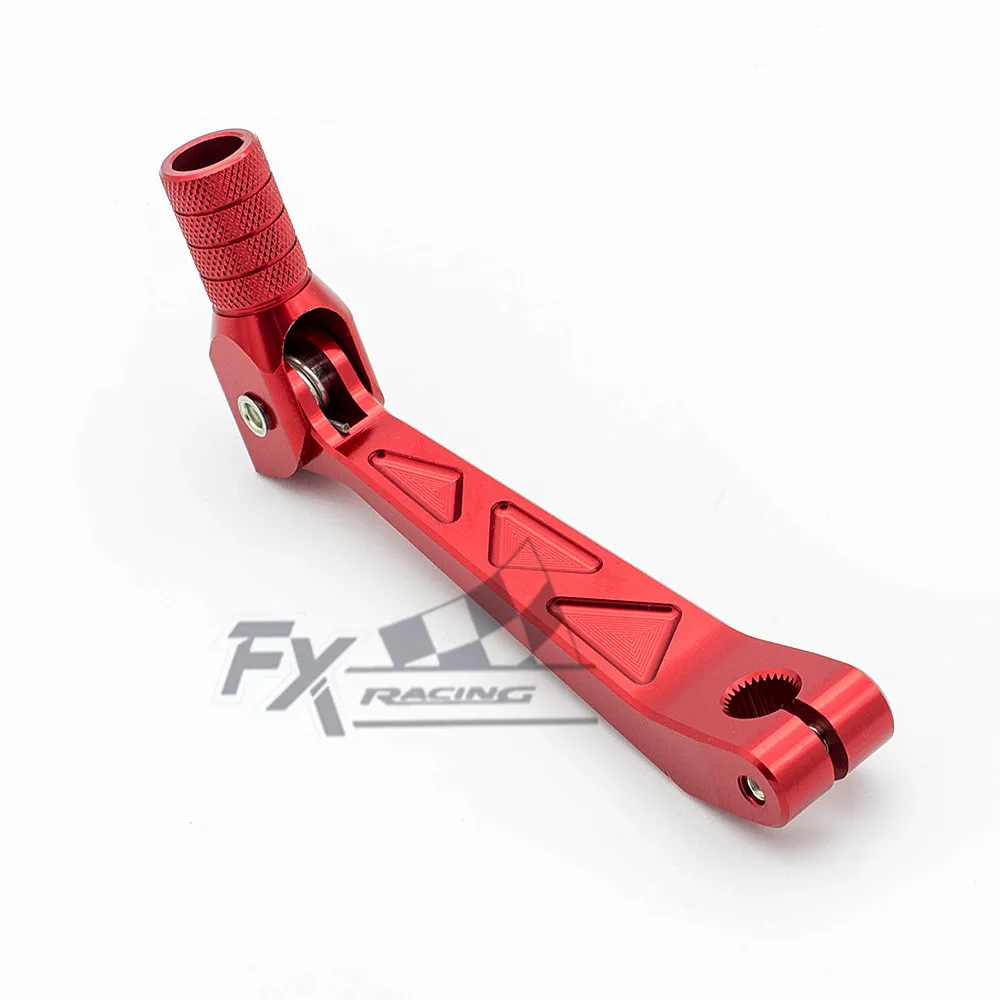 

Высокая производительность Алюминий складной Шестерни рычаг переключения передач для Honda CRF230F DirtBike Dirt Pit Bike рычаги переключения передач CRF ...