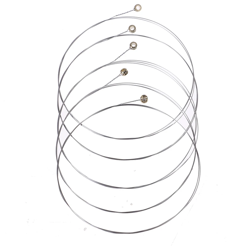 

5Pcs Silver Tone Steel Strings E-1 for Acoustic Guitar Strings For Acheiving A Folk Music