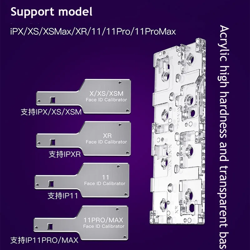 

I2C 7 IN 1 Dot Projector Precision Calibrator for iPhone X-11 PRO MAX Face Lattice Repair Positioning Fixture Face ID