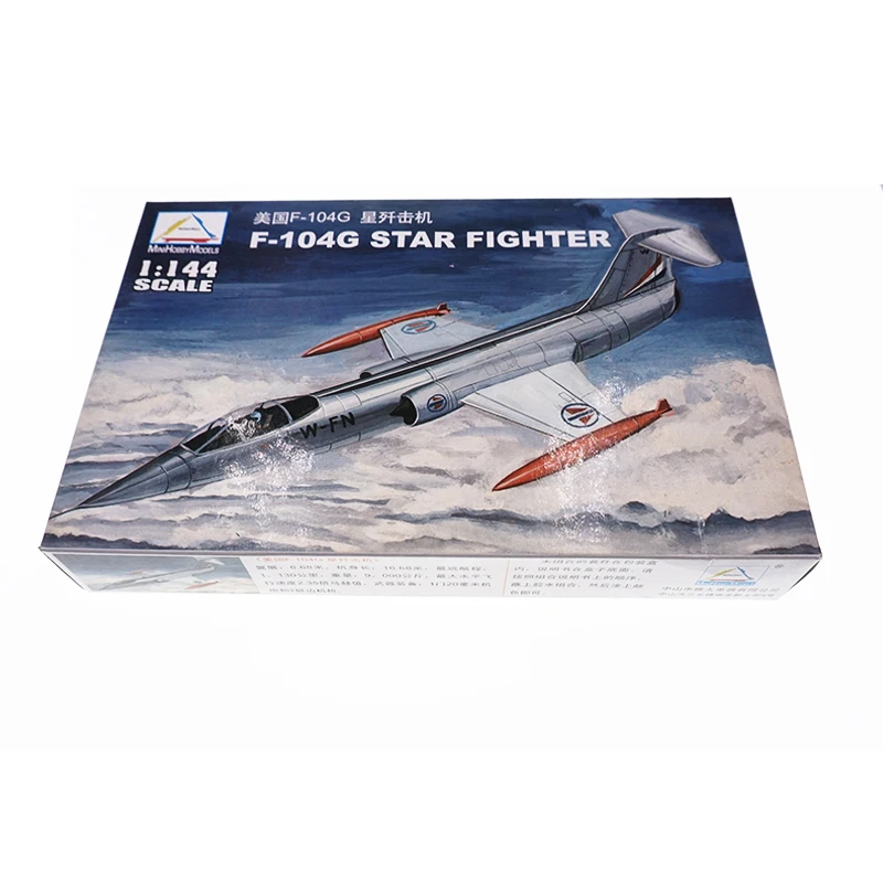 2019 Новый 1/144 весы майнкрафт модель нам F-104 Звездный Истребитель здания комплект