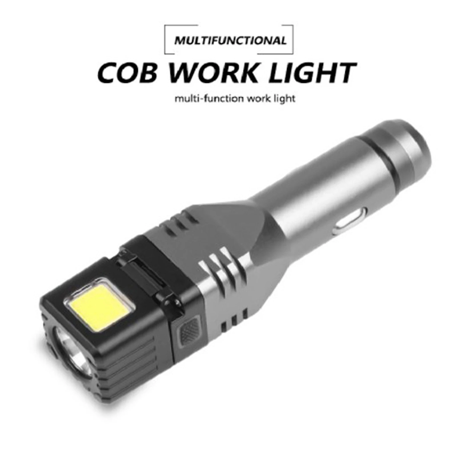 

Складной водонепроницаемый перезаряжаемый светодиодный фонарик, велосипедный передний фонарь, фары XPG + COB, портативный комплект