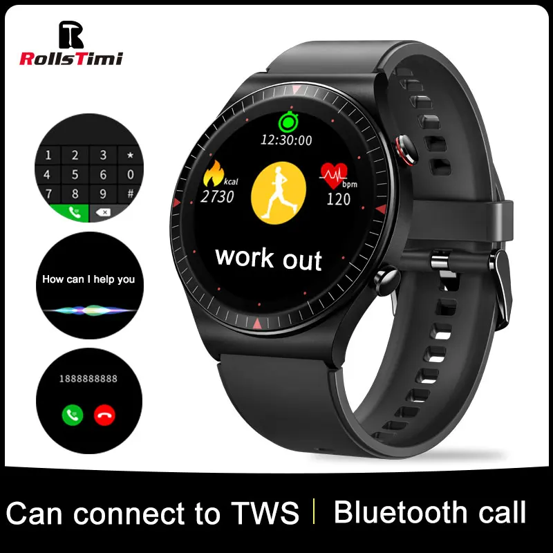 

Смарт-часы мужские с поддержкой 4G, пульсометром и поддержкой Bluetooth