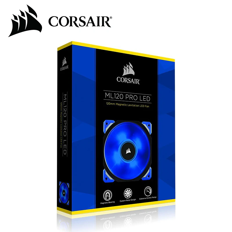 Corsair ML120/ML140 Pro LED белый синий красный 120 мм 140 Премиум Магнитный левитационный