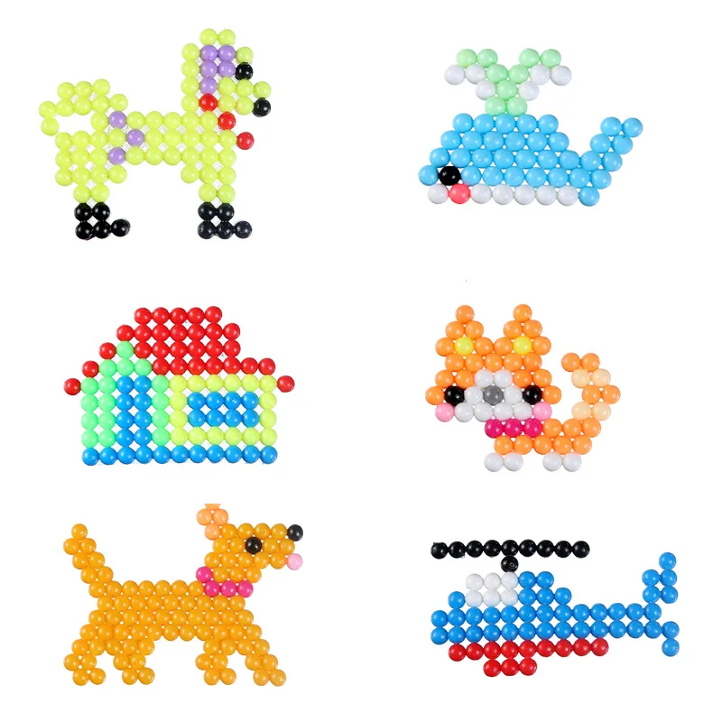 Лидер продаж волшебные водные липкие бусины игрушки самодельные игрушки-бусины