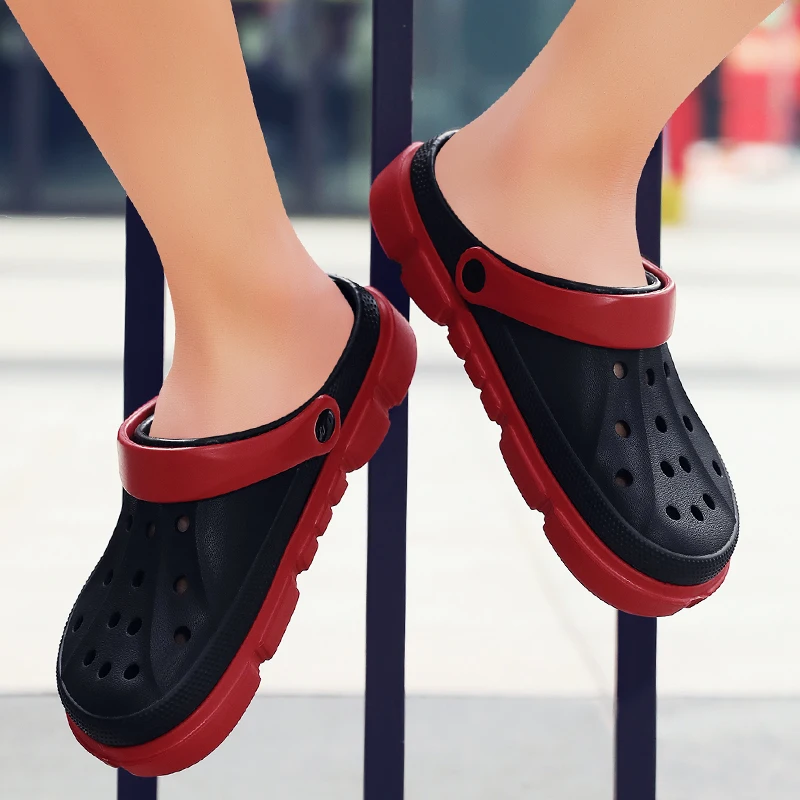 

Sandals 2021 Shoes Breathable Slippers Non-slip Sandals men summer