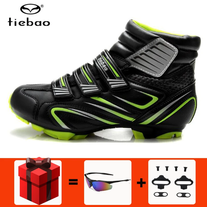 

Tiebao/зимняя обувь для велоспорта; Мужские ботинки; sapatilha ciclismo; Обувь для езды на горном велосипеде с самоблокирующимся покрытием; Износостойк...