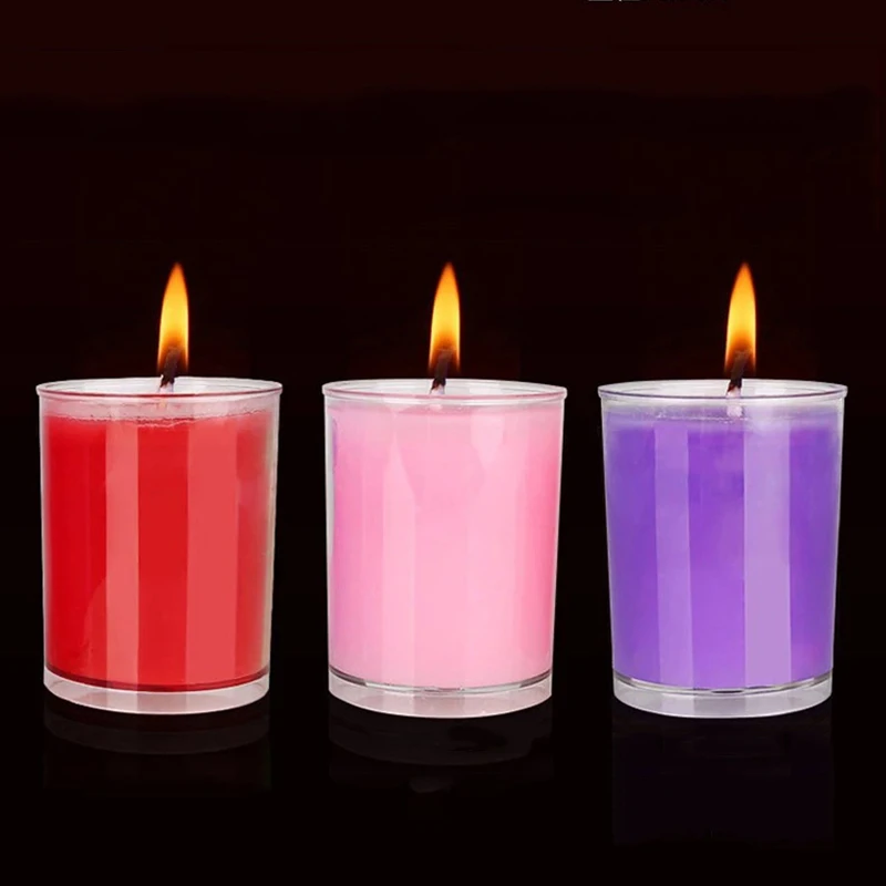 БДСМ капельная Свеча для сглаживания воска низкая температура цветочные свечи