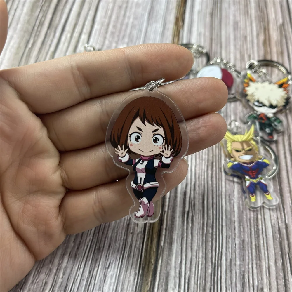 Брелок для ключей Моя геройская Академия двусторонний акриловый брелок косплея