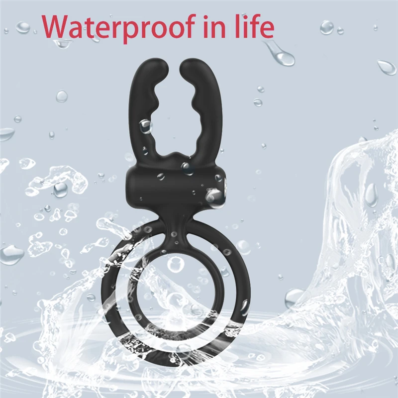 Игрушки вибрирующий вибратор эрекция Мужской Целомудрие устройство Кольцо