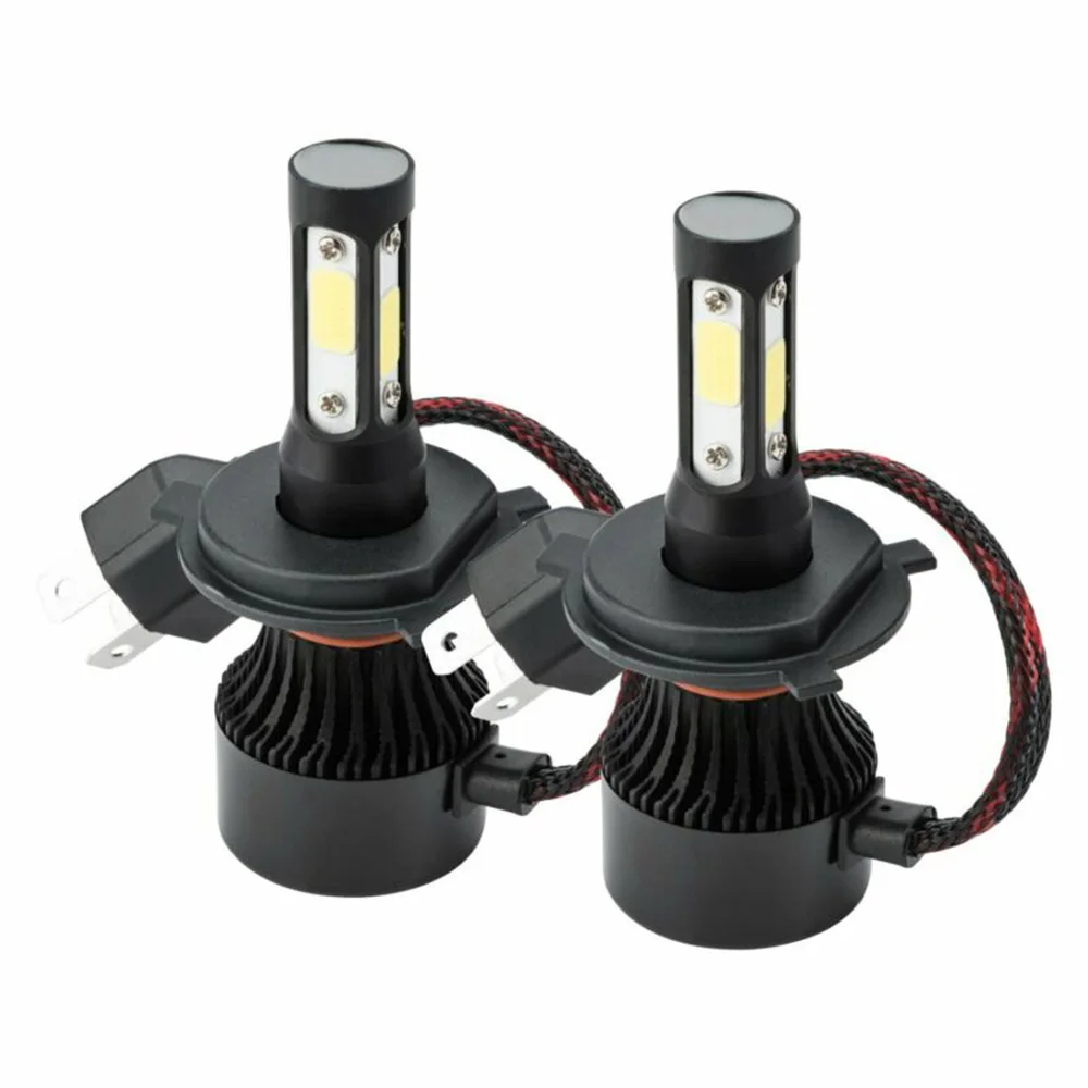 Spotlight Headlights Waterproof 2500W 375000LM 4-Sides Bulbs Conversion