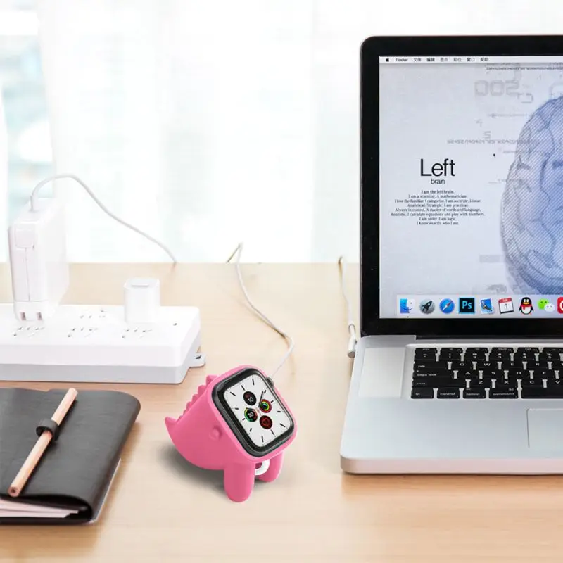 Charging Dock Station Soft Silicone Base Stand for Apple Watch Series 1/2/3/4/5 | Электроника
