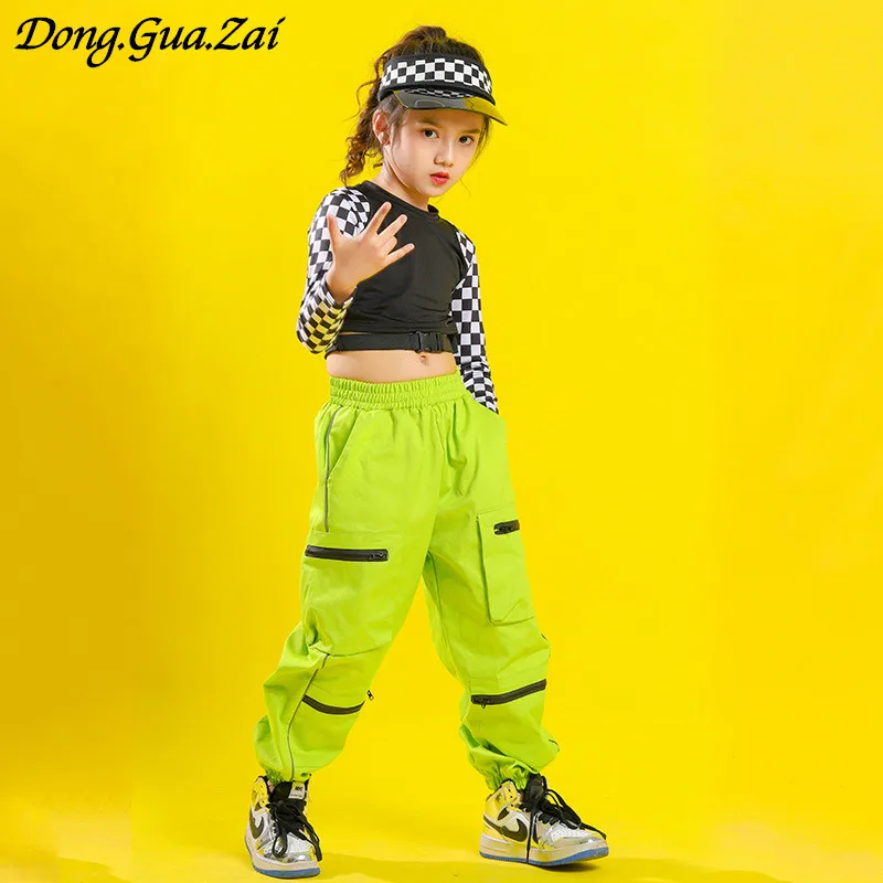Новая Осенняя детская одежда для выступлений в стиле хип-хоп танцевальные