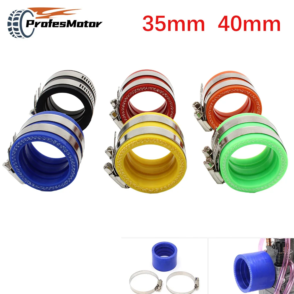 Карбюратора мотоцикла резиновый переходник впускной трубы 35 мм 40 подходит для