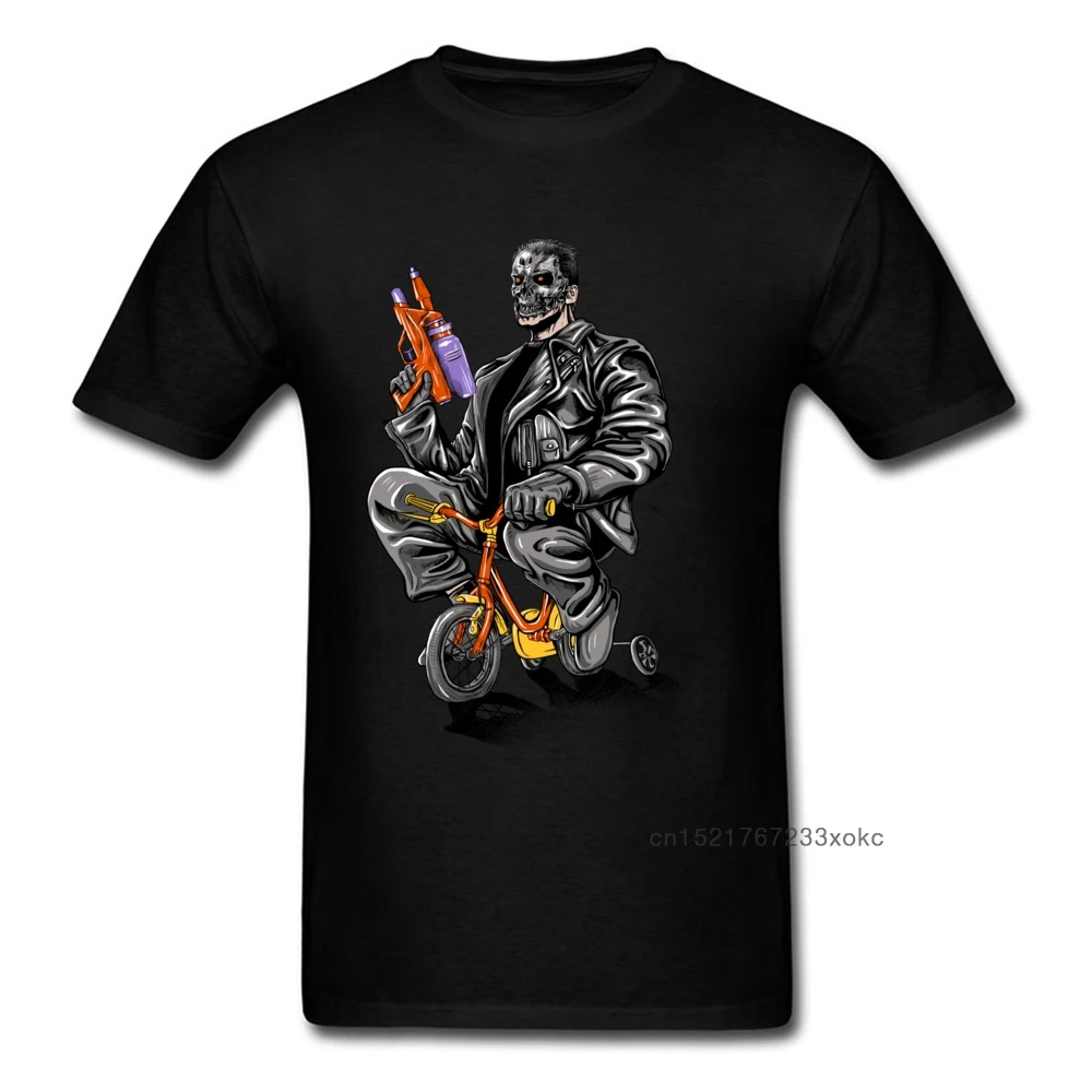 Специальная Байкерская футболка Мужская летняя хипстерские Топы дьявола в стиле