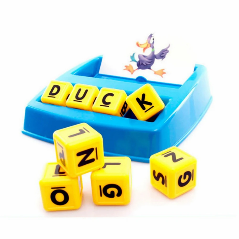 Детские алфавитные буквы ABC соответствующие игрушки для детей Обучающие слова