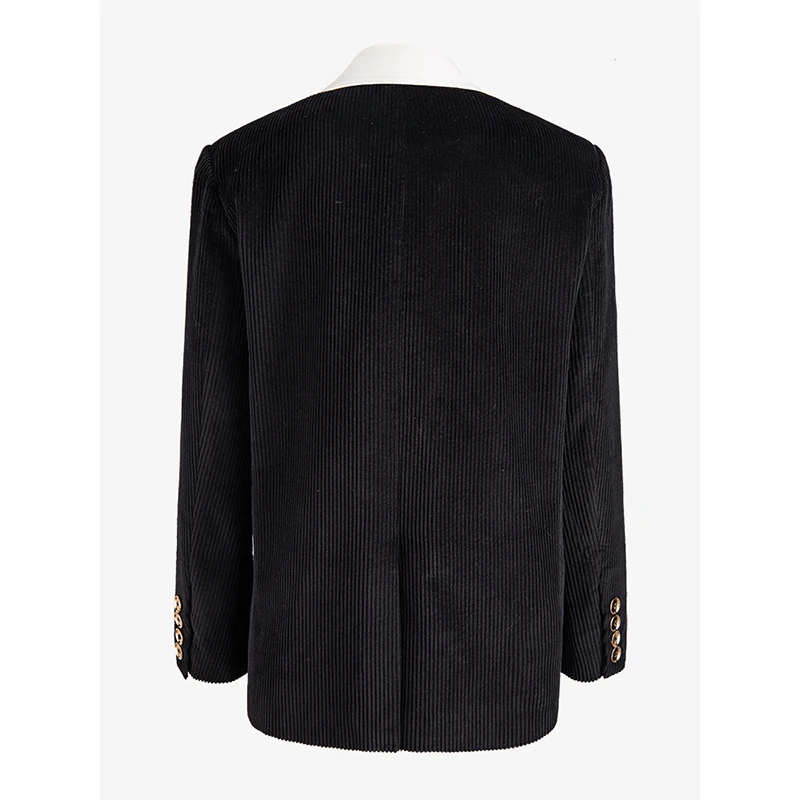 Высокое качество новейший зимний подиумный 2019 дизайнерский Блейзер Женский