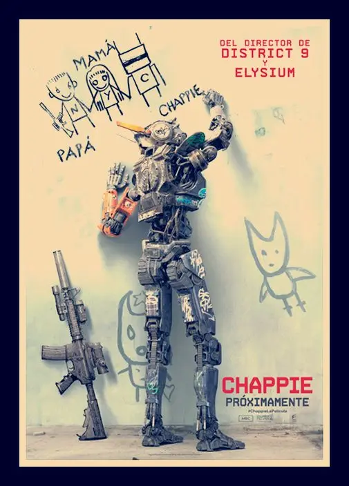 Прекрасный JL RoboCop/Elysium/Chappie Ретро постеры из крафт бумаги Высококачественная