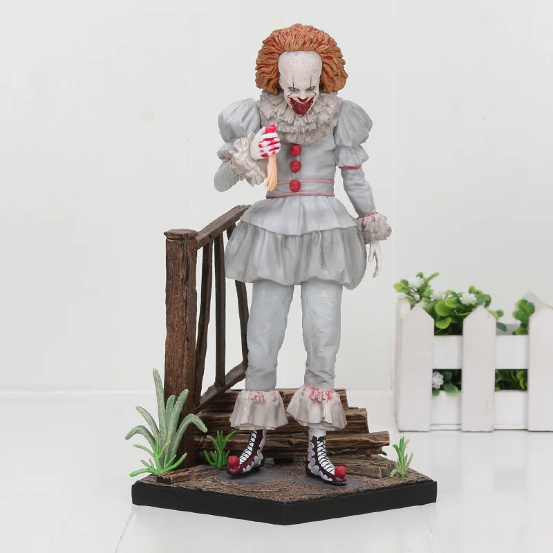 18 см NECA Pennywise 1990 Стивен Кинг это Pennywise Джокер клоун neca Хищник Джокер фигурка игрушки куклы