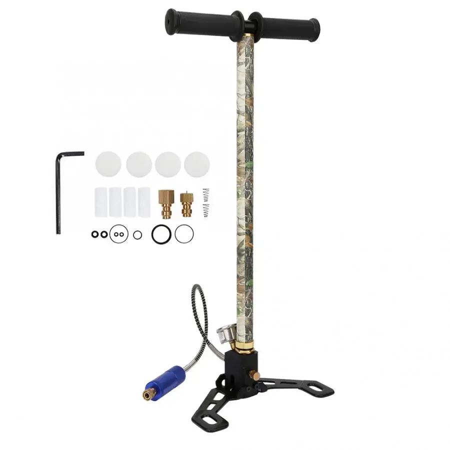 Кислородный баллон 30 мпа ручной насос из нержавеющей стали компрессор высокого