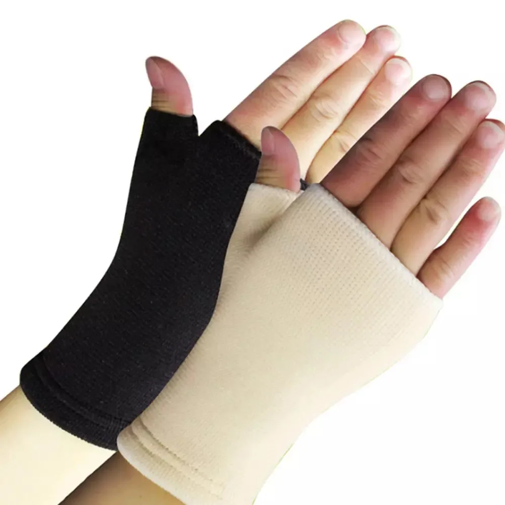 

1pair Ultrathin Ventilate Wrist Guard Arthritis Brace Sleeve Support Glove Elastic Palm Hand Wrist Supports Sports Safety