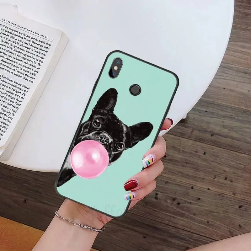 

Bulldog Phone Case For Xiaomi Redmi mi note 7 8t 9 9t 9s 8 10 10t 11 pro lite K20 max 3
