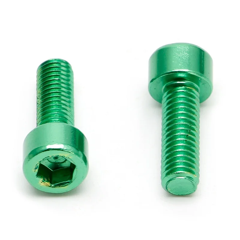 1 пара болтов для бутылки с водой болты M5 из алюминиевого сплава шестигранные