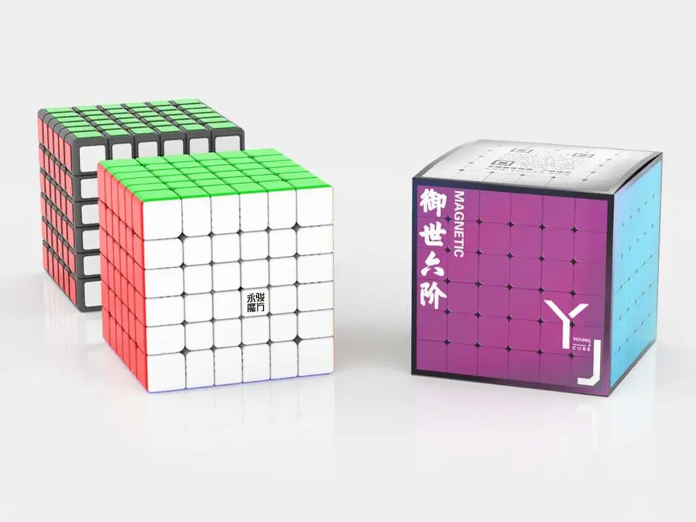 YongJun YuShi V2 M 6x6x6 магический куб 6x6 cubo magico Профессиональный Нео Куб игрушки для