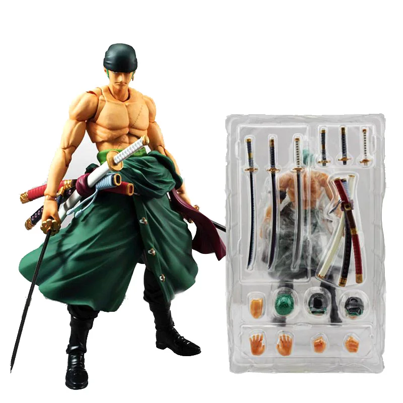 

Hot Sale Japanese Anime One Piece Roronoa Zoro Figurine 2 Style Combat Ver. Pvc Action Model Collection Cool Stunt Figure Toy