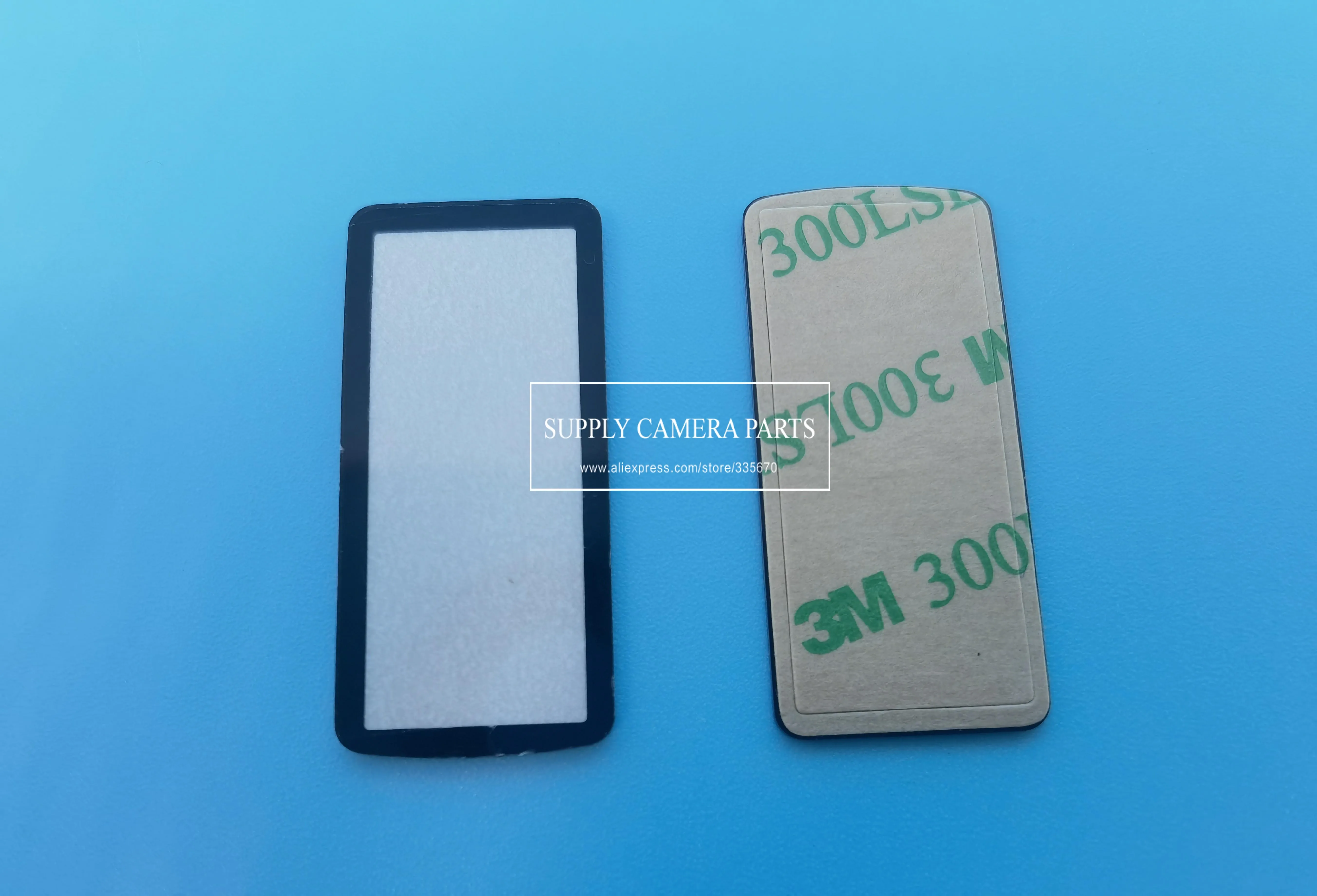 Новая верхняя внешняя стеклянная крышка для ЖК-дисплея + лента Nikon D750 маленькая