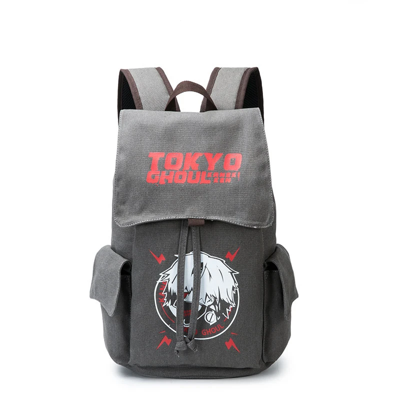 Ранец Tokyo Ghoul с мультяшным аниме kaneki ken парусиновая сумка на шнурке ранец рюкзак