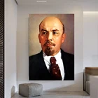 Иосиф висарионович Сталин CPSU портрет советский лидер Живопись Искусство винтажные холщовые постеры Декор