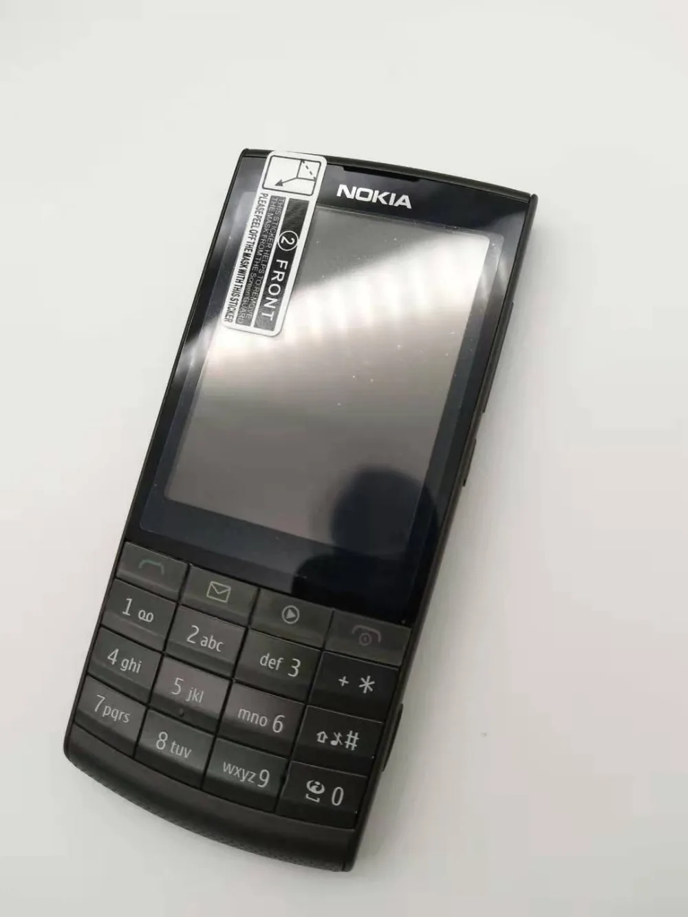 Nokia X3-02 3g мобильный телефон 5.0MP с русской клавиатурой 5 цветов отремонтированный