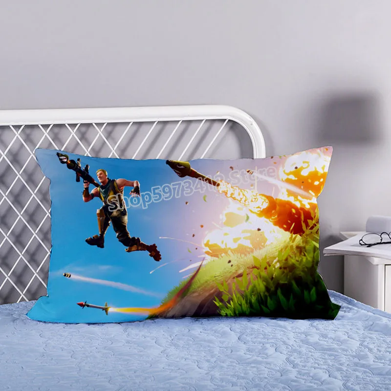 Чехол для подушки Fortnite в стиле аниме Fortnight чехол с мультипликационным рисунком