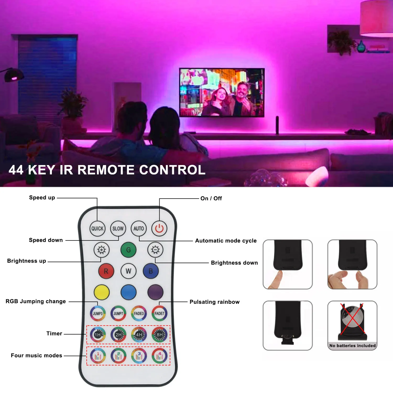 

Voice Control Led Fairy lights Strip 12V RGB 5050 Led Tape Diode LED Strip Bluetooth Control TV Backlight decor For Christmas