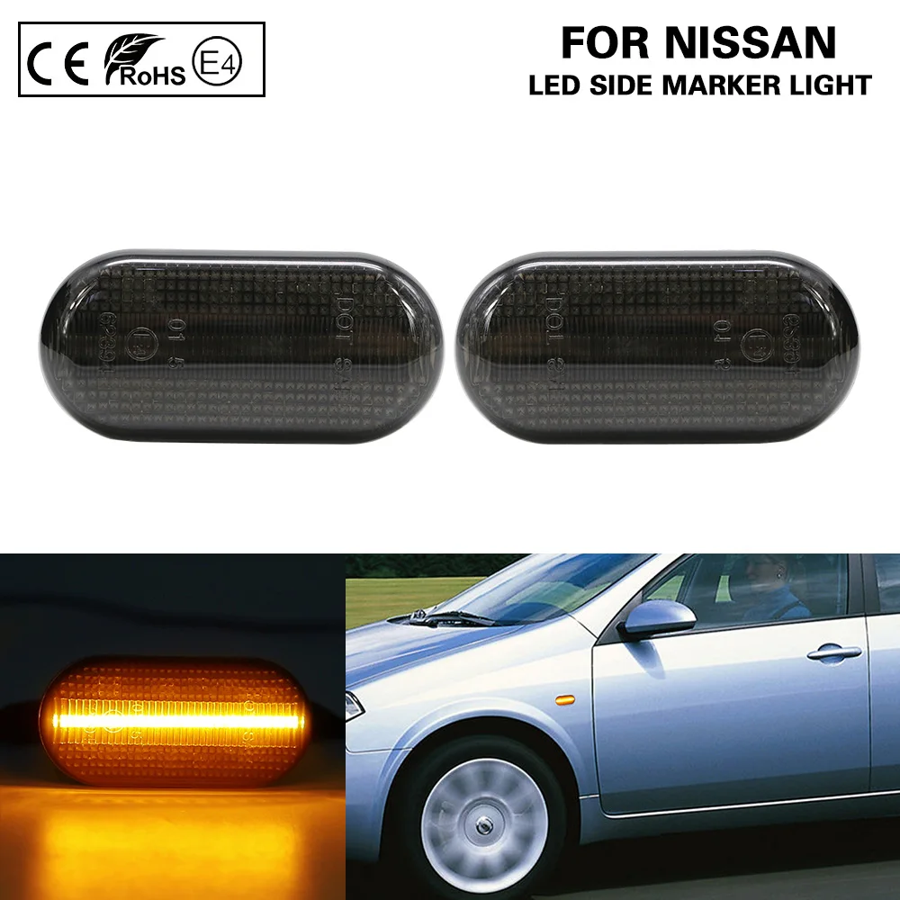 Дым светодиодный боковой габаритный фонарь сигнальная лампа поворота для Smart FORTWO