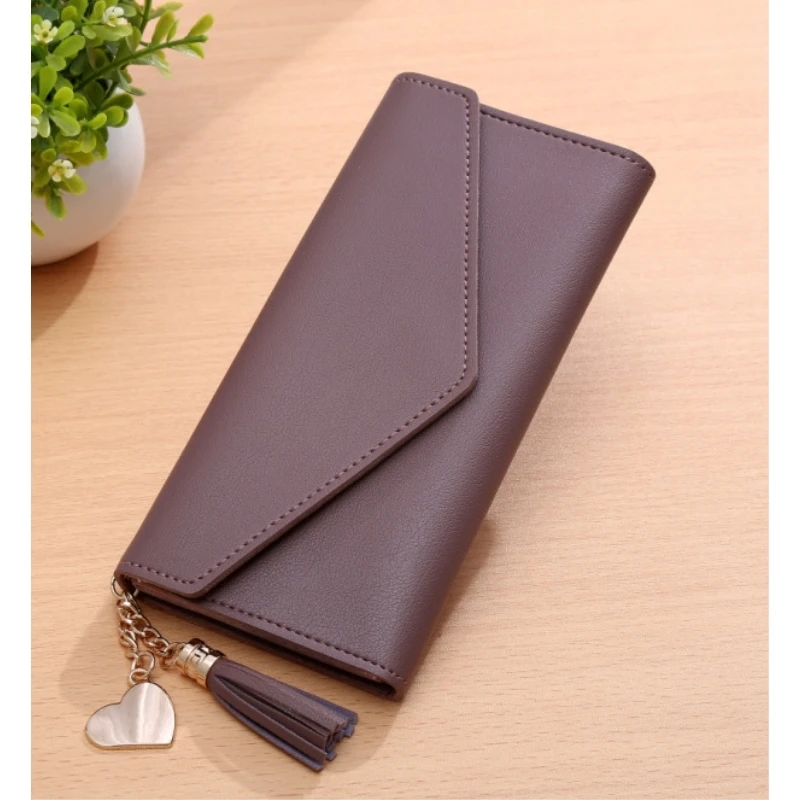 Модные женские кошельки 2019 простые на молнии черный белый серый красный длинный