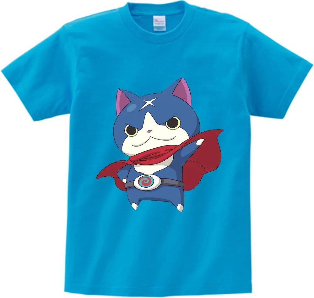 

Летняя Высококачественная Новая модная футболка с коротким рукавом, Детская эксклюзивная одежда с мультяшным принтом, модная новинка для о...