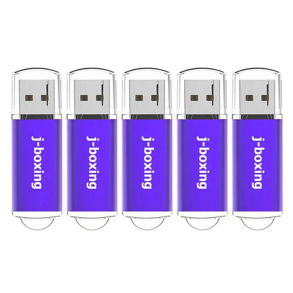USB флеш накопители J boxing 5 шт. 1 ГБ 2 4 8 16 32 прямоугольная Флешка с крышкой карта